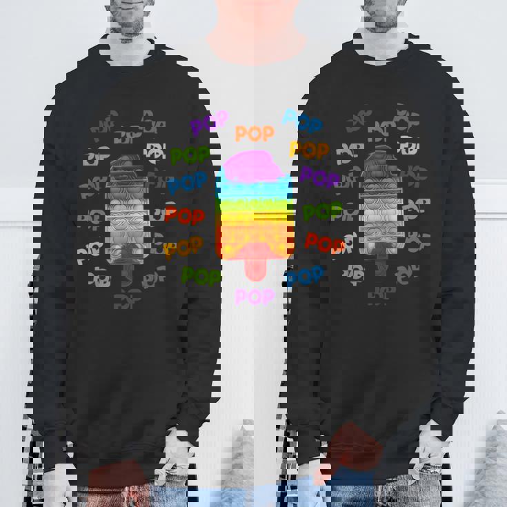 キッズポッププッシュ&ポップポップポップポップadhdストレス解消おもちゃ スウェットシャツ 高齢者への贈り物