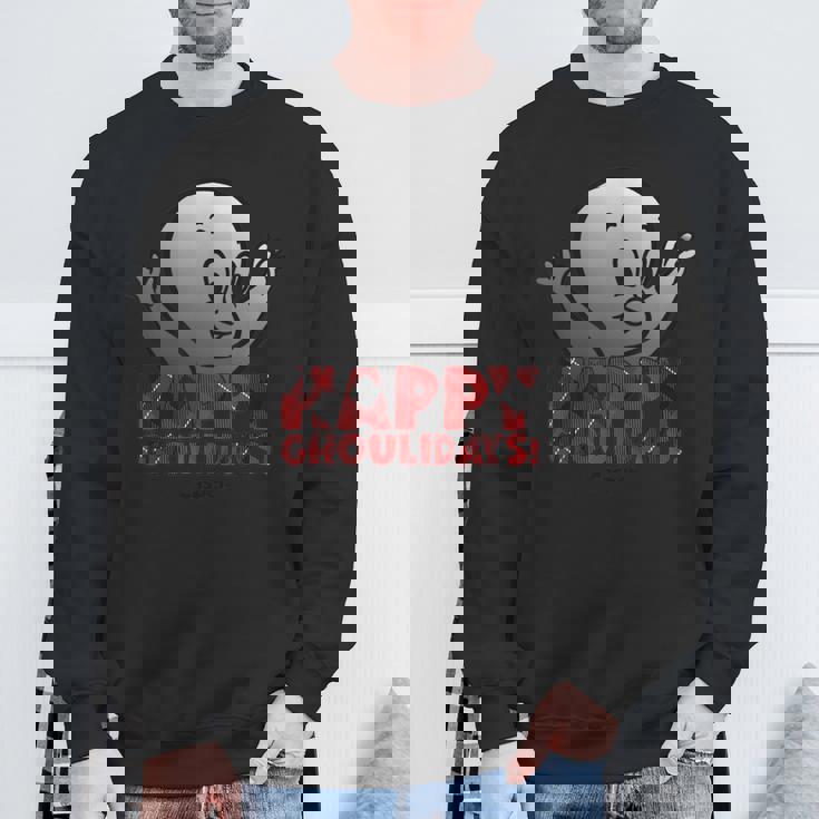 キャスパー・ザ・フレンドリー・ゴースト ヴィンテージ Happy Ghoulidays スウェットシャツ 高齢者への贈り物