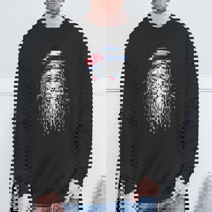 キューバキューバ人 スウェットシャツ 高齢者への贈り物