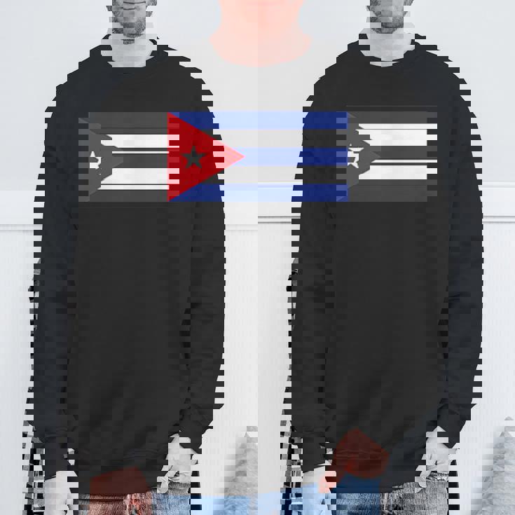 キューバ国旗 スウェットシャツ 高齢者への贈り物