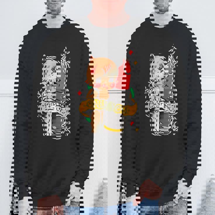 キューピー ベビーリップスティック×オンリーユー × かわいいキューピー人形 スウェットシャツ 高齢者への贈り物