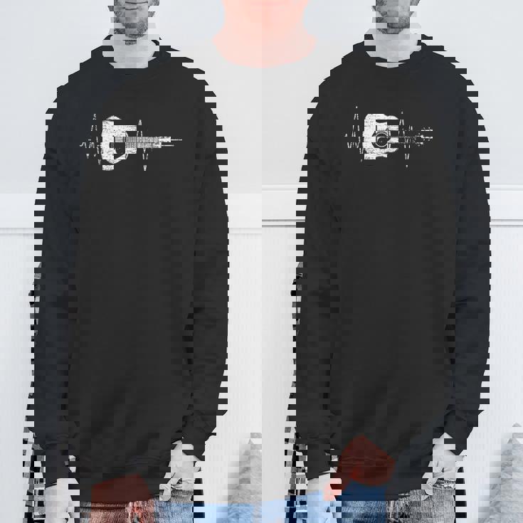 ギターハートビートギフト スウェットシャツ 高齢者への贈り物