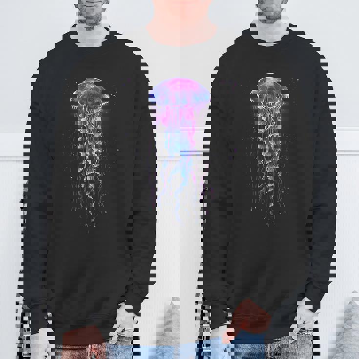 クラゲ 海 海洋 動物愛好家 海洋哺乳類 アートワーク スウェットシャツ 高齢者への贈り物