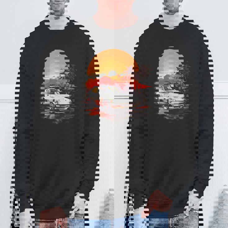 クラシック 240Z スポーツカー スウェットシャツ 高齢者への贈り物