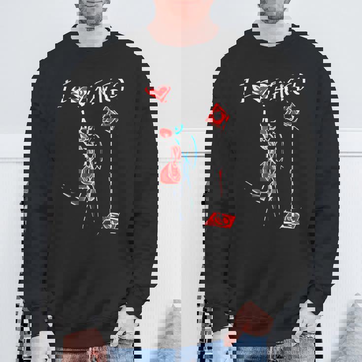 クラシック アルゼンチン タンゴス ダンスホール スウェットシャツ 高齢者への贈り物