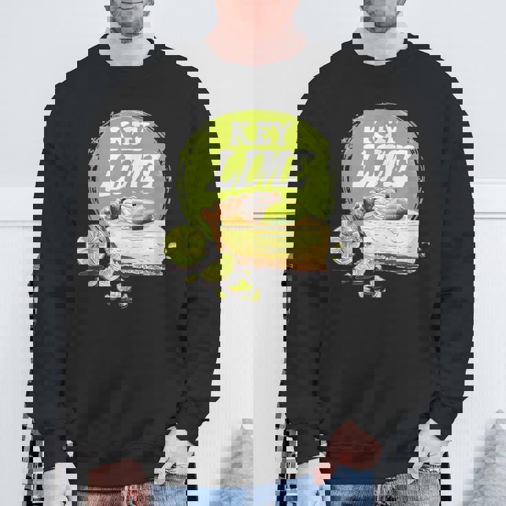 クラシックなデザート愛好家のための素晴らしいキーライムパイ。 スウェットシャツ 高齢者への贈り物