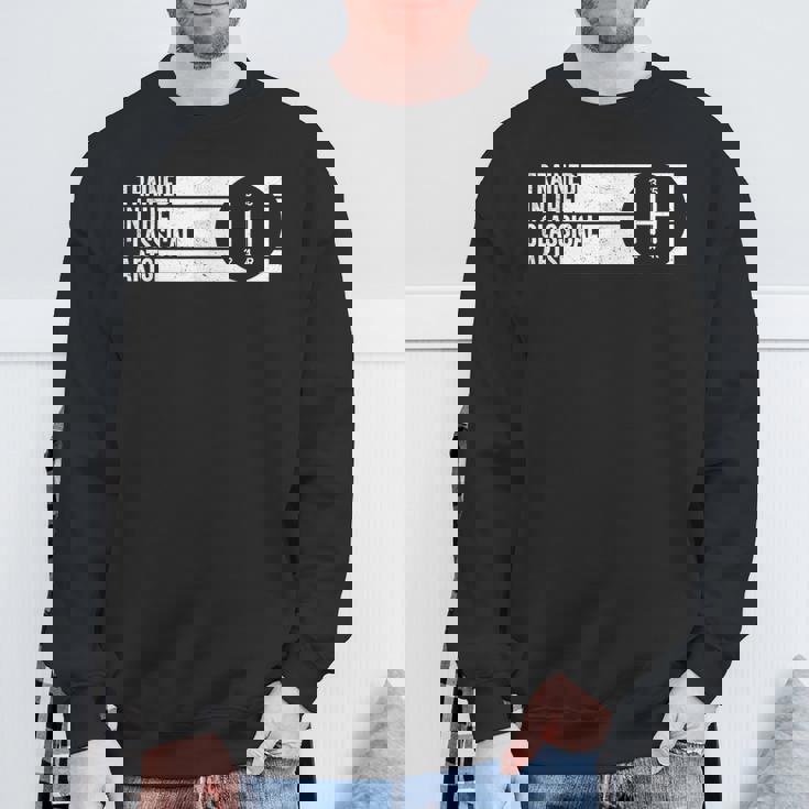 クラシックアーツの5速マニュアルトランスミッションで訓練されています。 スウェットシャツ 高齢者への贈り物