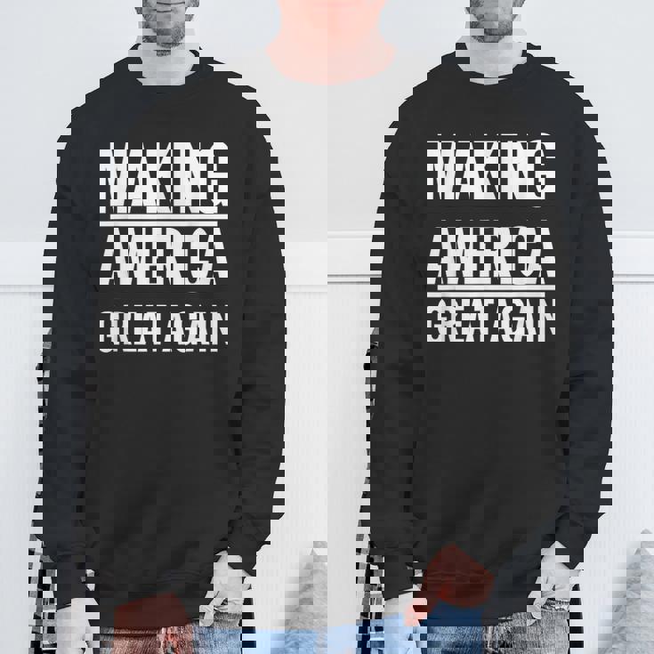 クラシック・メイキング・アメリカを再び偉大に スウェットシャツ 高齢者への贈り物