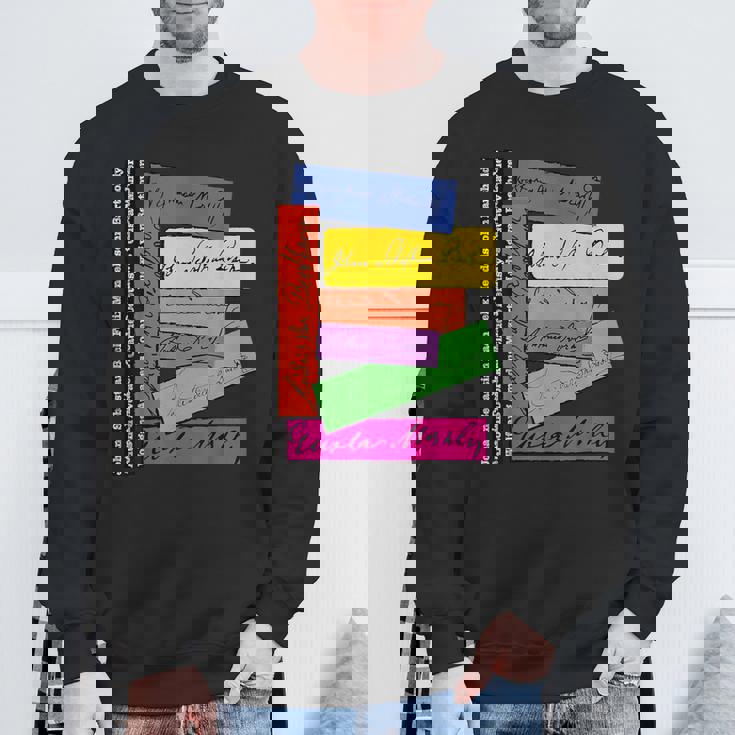 クラシック音楽作曲家 バッハ・ベートーヴェン・グスタフ・マーラー スウェットシャツ 高齢者への贈り物