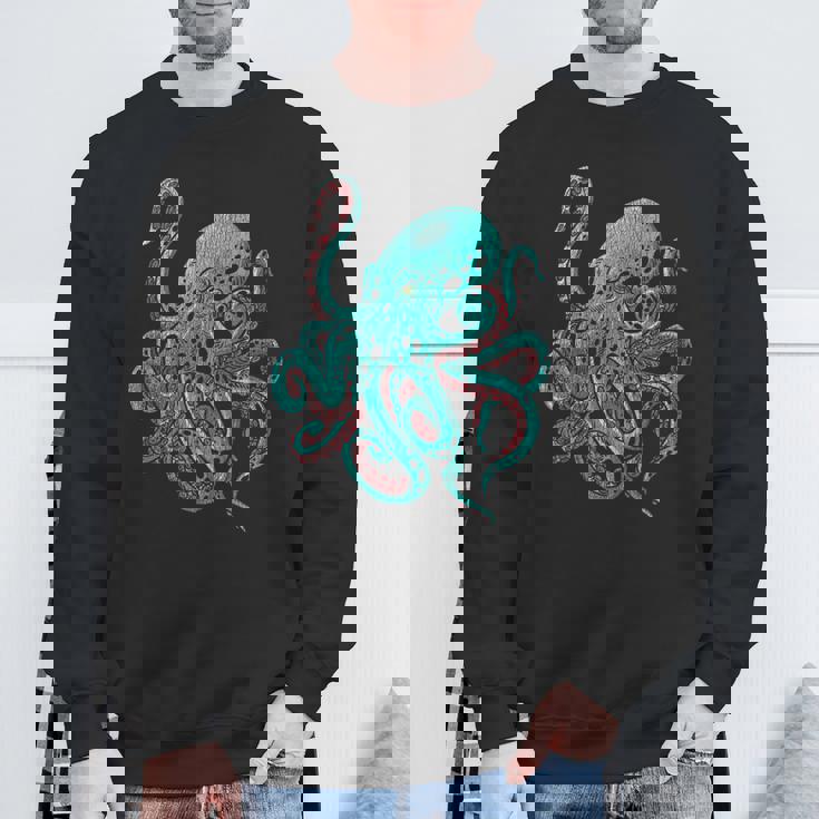 クラーケン タコ スウェットシャツ 高齢者への贈り物