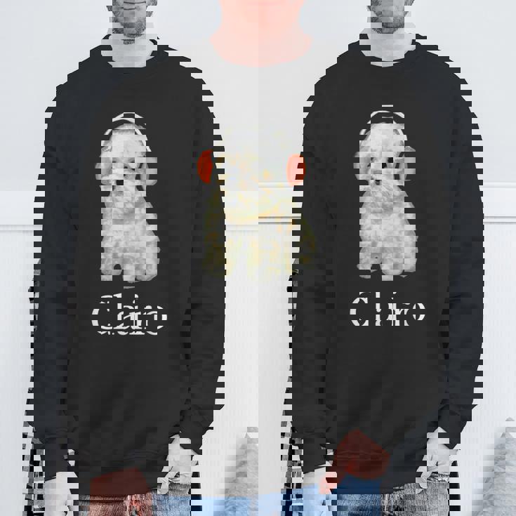 クレイロは犬と言う スウェットシャツ 高齢者への贈り物