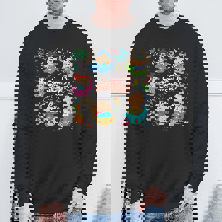 クレヨンしんちゃん かすかべ防衛隊 Party Time スウェットシャツ 高齢者への贈り物