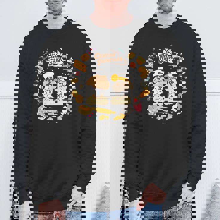 クレヨンしんちゃん ひまわりとパンづくり デザートタイム スウェットシャツ 高齢者への贈り物