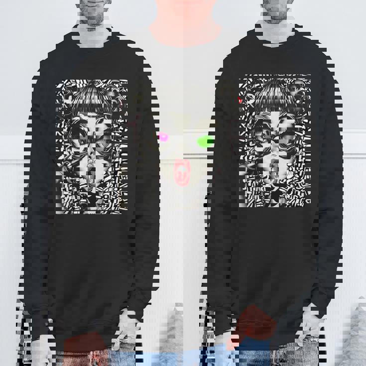 クール ガール グラフィック オシャレ かわいい かっこいい カジュアル メンズ レディース キッズ ストリート スウェットシャツ 高齢者への贈り物