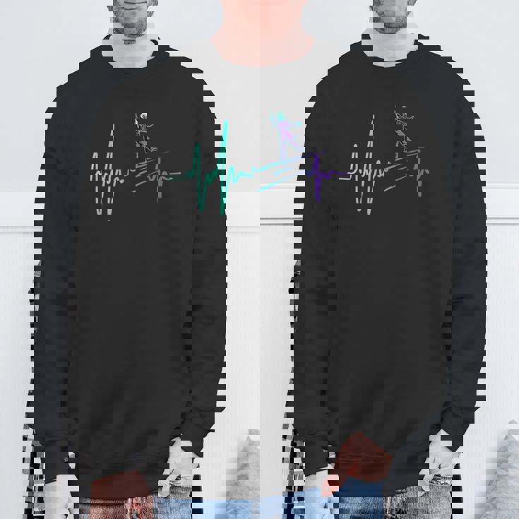 クールタップダンサー心音脈拍タップダンス教師 スウェットシャツ 高齢者への贈り物