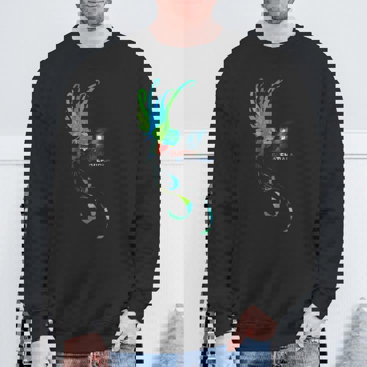 グアテマラ国立鳥 ケツァル スウェットシャツ 高齢者への贈り物