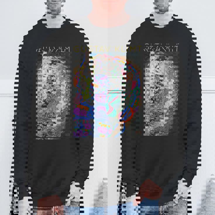 グスタフ・クリムト 乙女 アーティスト向け スウェットシャツ 高齢者への贈り物