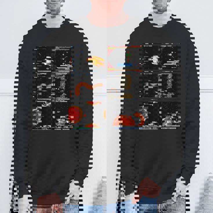 グラディウス タンクドレス スクリーンショット ボス レトロ ゲーマー 宇宙戦 スウェットシャツ 高齢者への贈り物