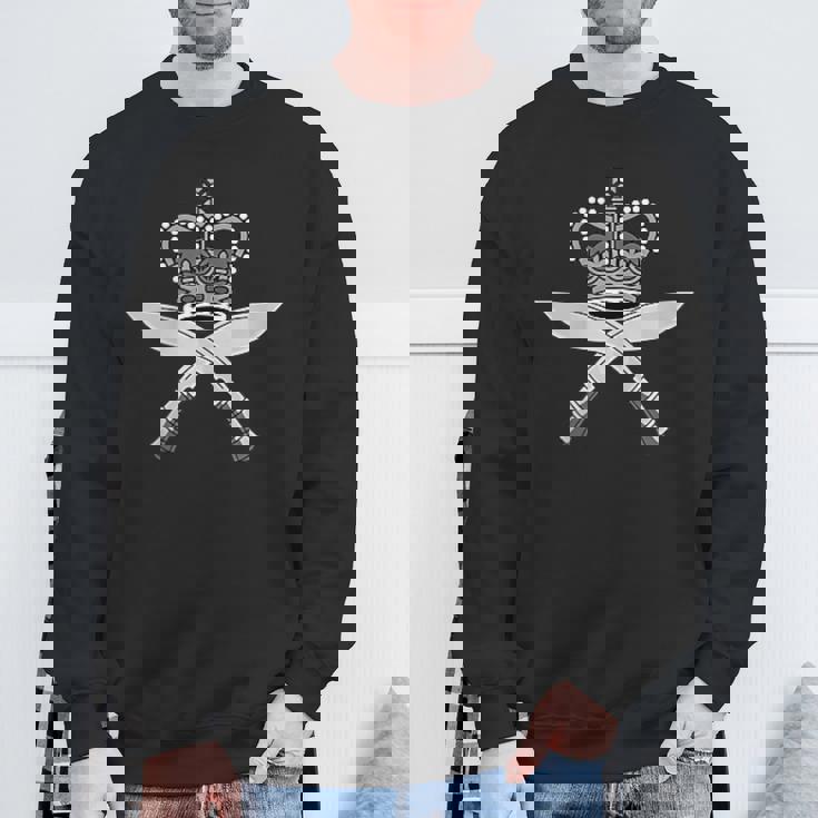 グルカライフル イギリス特殊部隊 ミリタリー スウェットシャツ 高齢者への贈り物