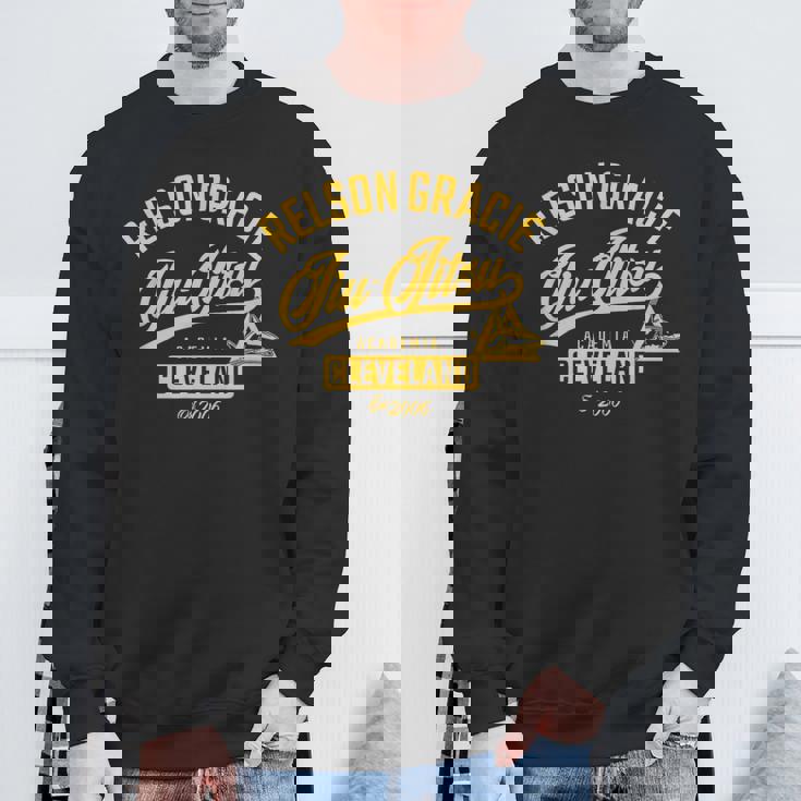 グレイシー・クリーブランド柔術 スウェットシャツ 高齢者への贈り物