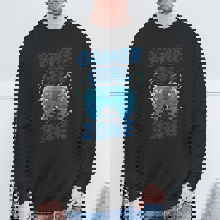 ゲーマー・ガール・イン・ザ・ゾーン スウェットシャツ 高齢者への贈り物