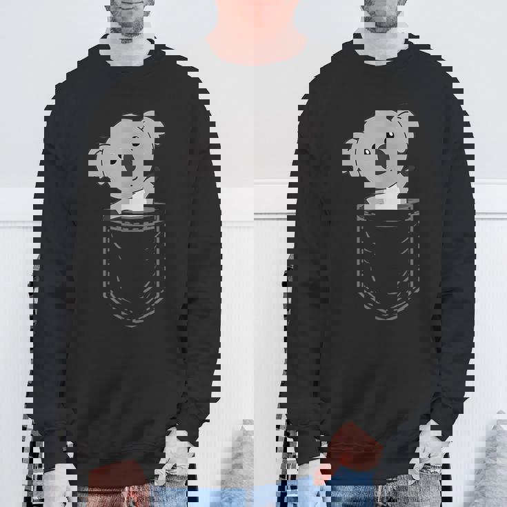 コアラ クマ コアラ コアラ クマ コアラ クマ かわいい 動物 コアラ スウェットシャツ 高齢者への贈り物