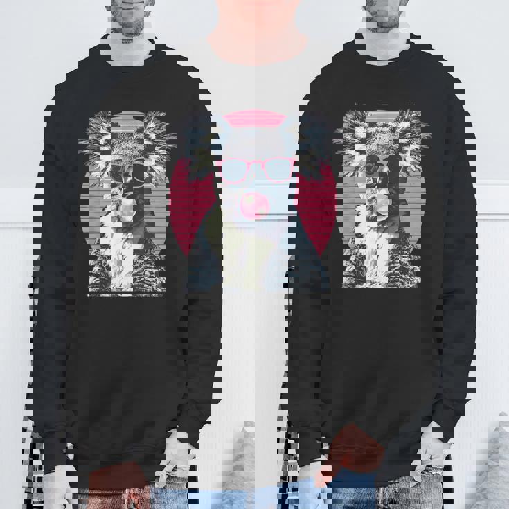 コアラ愛好家のためのサングラスバブルガム付きコアラ スウェットシャツ 高齢者への贈り物