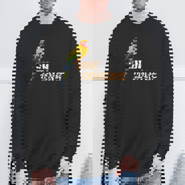 コガネメキシコインコ 鳥 動物 図 バードウォッチング 贈り物 鳥類学者 生物学者 自然科学 スウェットシャツ 高齢者への贈り物