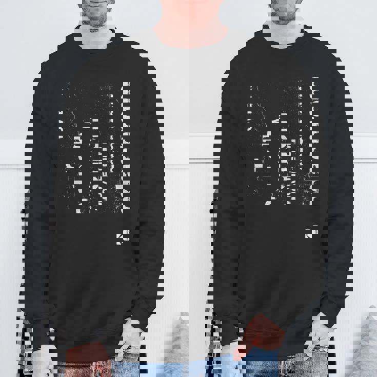 コダック コダクローム アート ホワイト スウェットシャツ 高齢者への贈り物