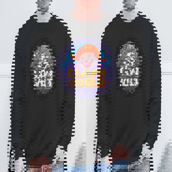 コメディがピエロの世界で最高に君臨 スウェットシャツ 高齢者への贈り物