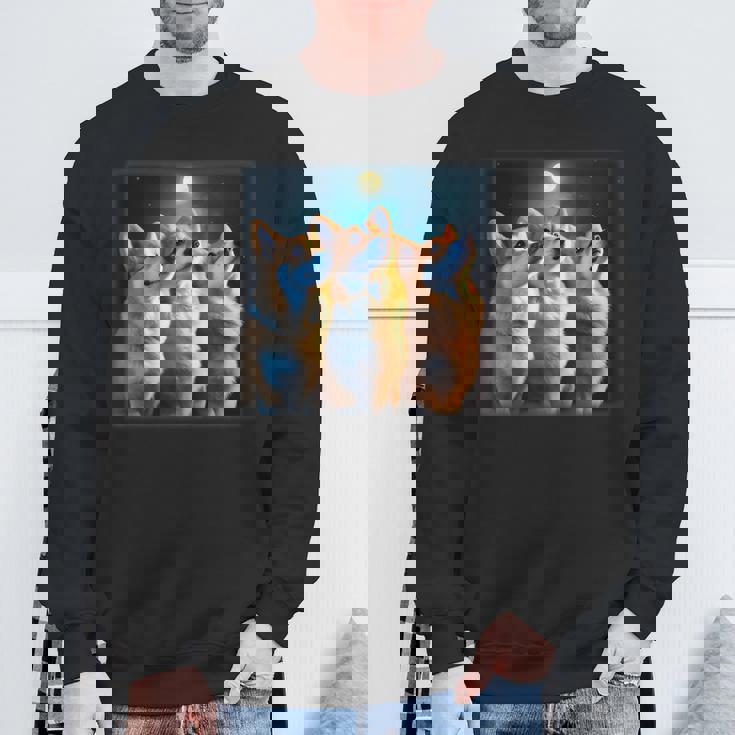 コーギー 面白いtシャツ 犬 かわいい メンズ 子供 おもしろ 服 雑貨 グッズ ネタ わんこ イヌ スウェットシャツ 高齢者への贈り物