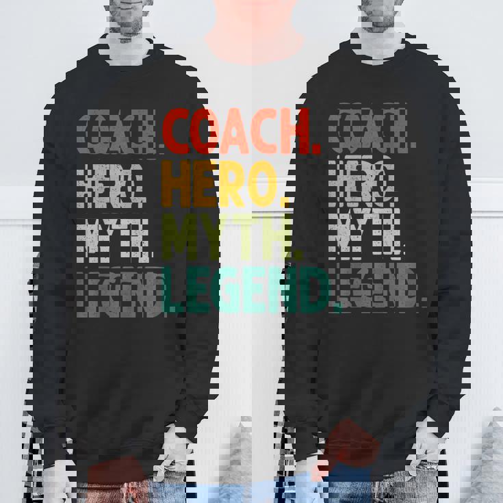 コーチ ヒーロー 神話 伝説 ヴィンテージ ファニー コーチ スウェットシャツ 高齢者への贈り物