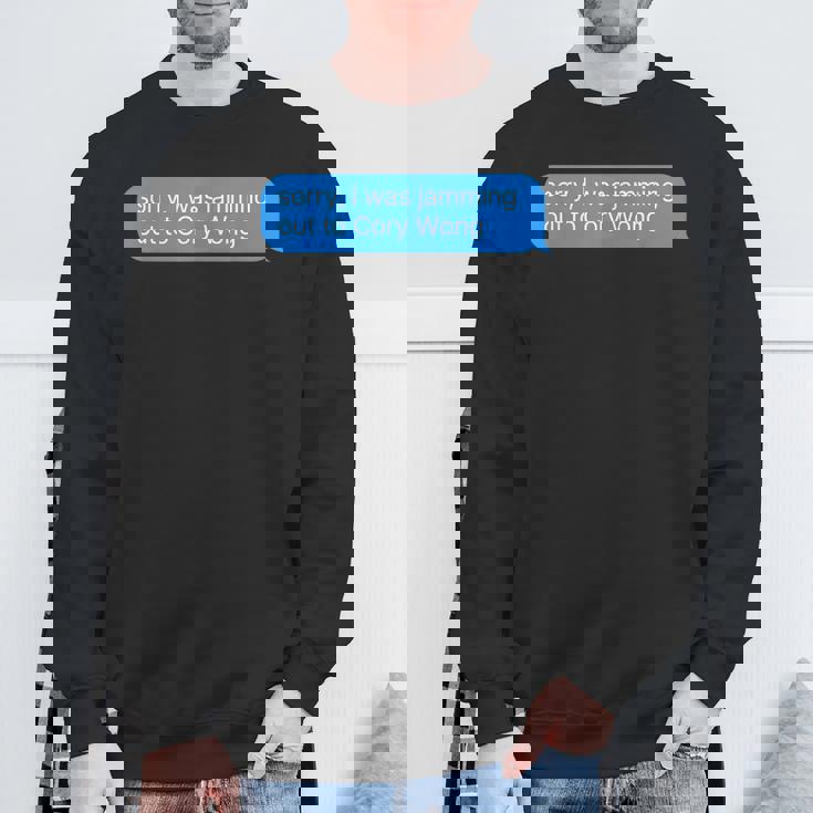 コーリー・ウォン・マーチ スウェットシャツ 高齢者への贈り物