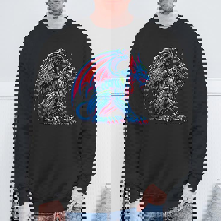 ゴシックガーゴイル スウェットシャツ 高齢者への贈り物