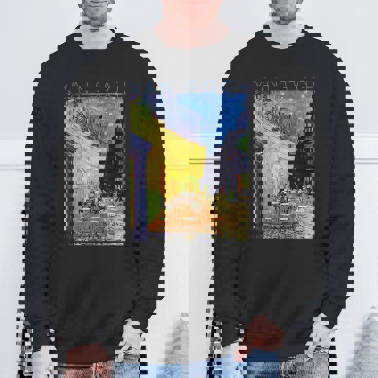 ゴッホ 夜のカフェテラス スウェットシャツ 高齢者への贈り物