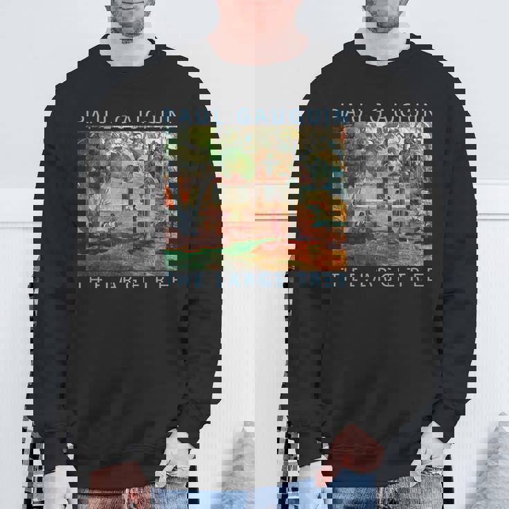 ゴーギャン 面白いtシャツ 名作 アート 印象派 絵画 メンズ レディース 面白い 服 美術 油彩画 スウェットシャツ 高齢者への贈り物