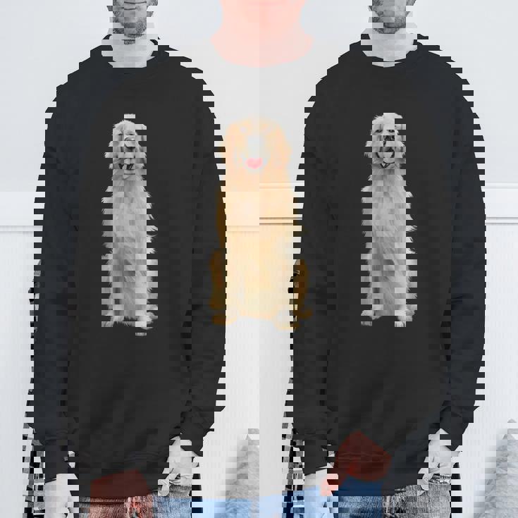 ゴールデンレトリバー ドッグ、ラブゴールデンレトリバー スウェットシャツ 高齢者への贈り物