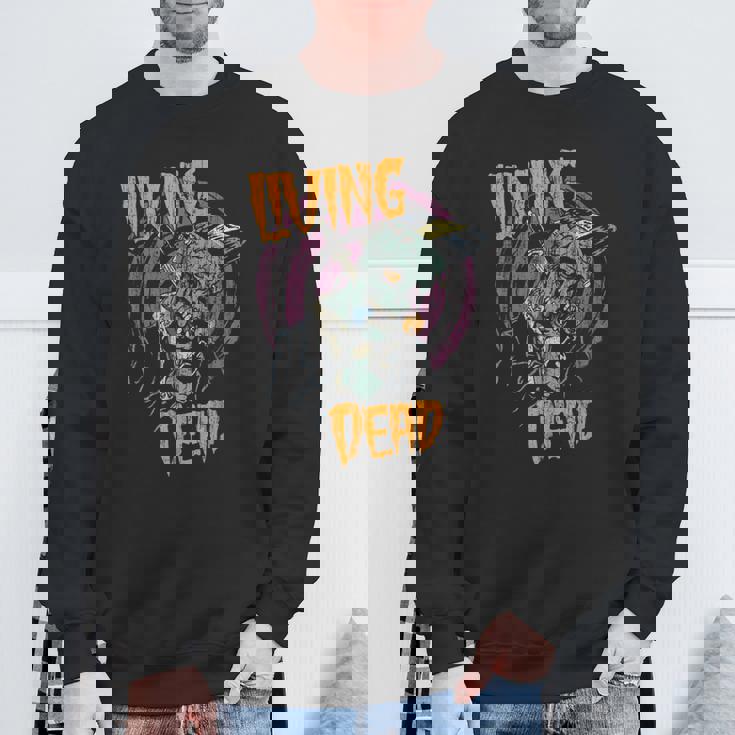 サイコビリー ホラー パンクロック Hr Living Dead Zombie スウェットシャツ 高齢者への贈り物