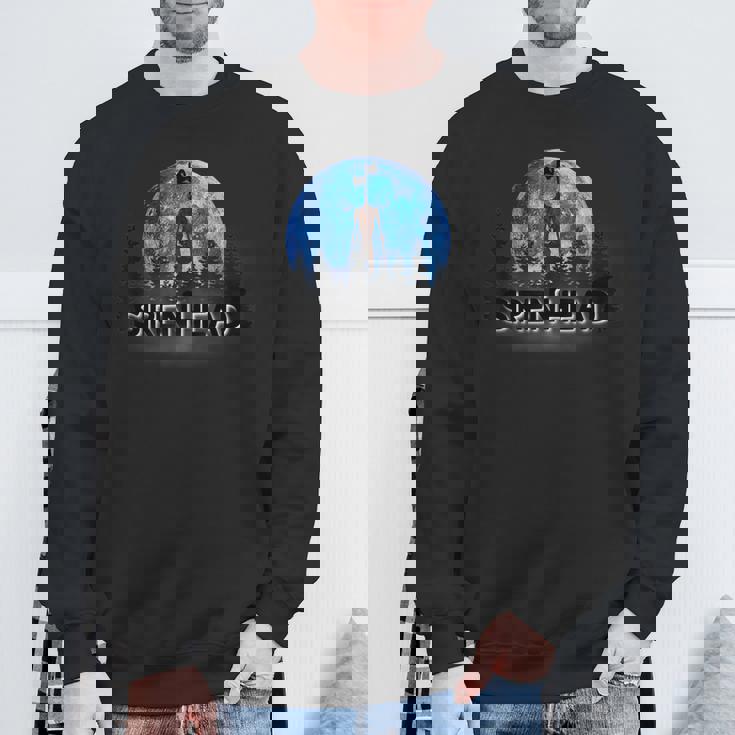 サイレンヘッド、サイレンの頭から脱出するのが大好きな漫画の猫、 スウェットシャツ 高齢者への贈り物