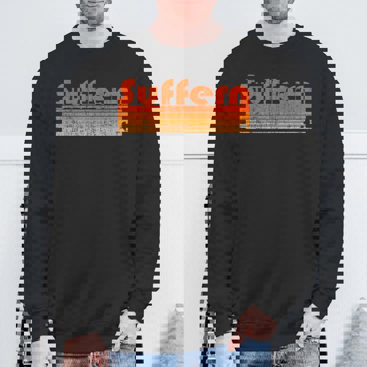 サファーン、ニューヨークレトロ80年代スタイル スウェットシャツ 高齢者への贈り物