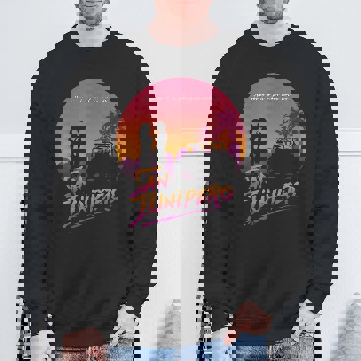 サンジュニペロへようこそ スウェットシャツ 高齢者への贈り物