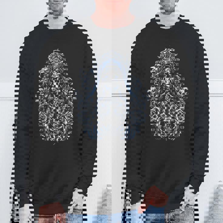 サンタ・ムエルテ 死神 スウェットシャツ 高齢者への贈り物