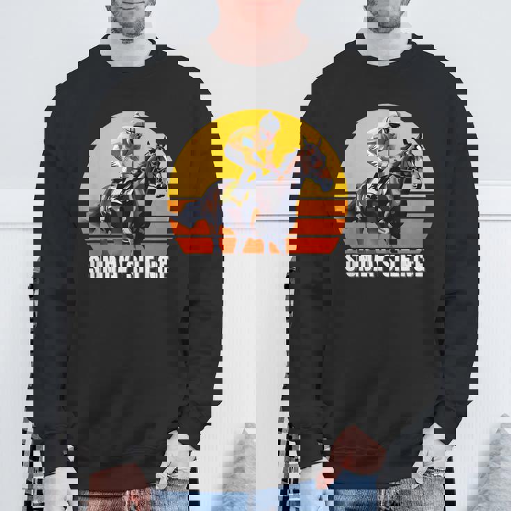 サンデーサイレンスホース、競馬、サンタアニタ、デルマール スウェットシャツ 高齢者への贈り物