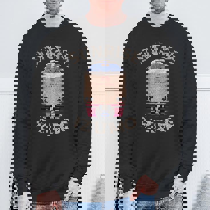 サンライズエクスプレス 出雲電車 日本 東京 岡山 出雲 スウェットシャツ 高齢者への贈り物