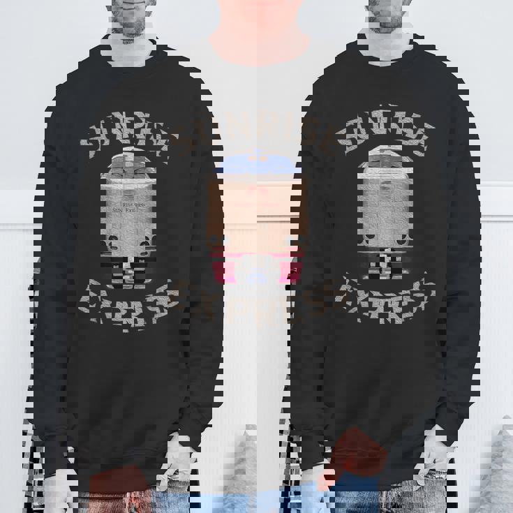 サンライズエクスプレストレインジャパン 東京 岡山 出雲 高松 スウェットシャツ 高齢者への贈り物