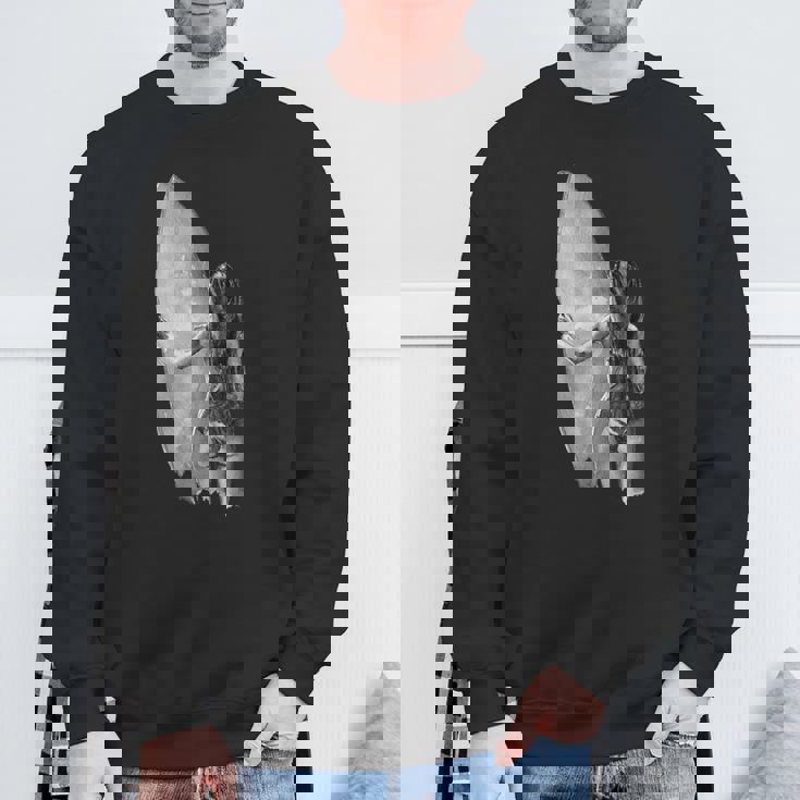 サーファー サーフボード サーフボード ビーチウェイブライダー スウェットシャツ 高齢者への贈り物