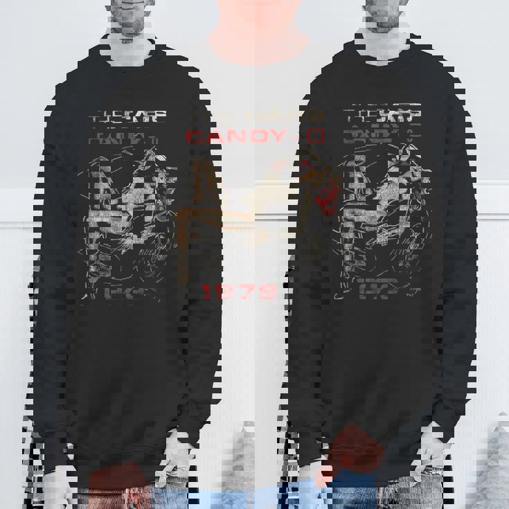 ザ・カーズ-キャンディ・オーヴィンテージ 1979 スウェットシャツ 高齢者への贈り物