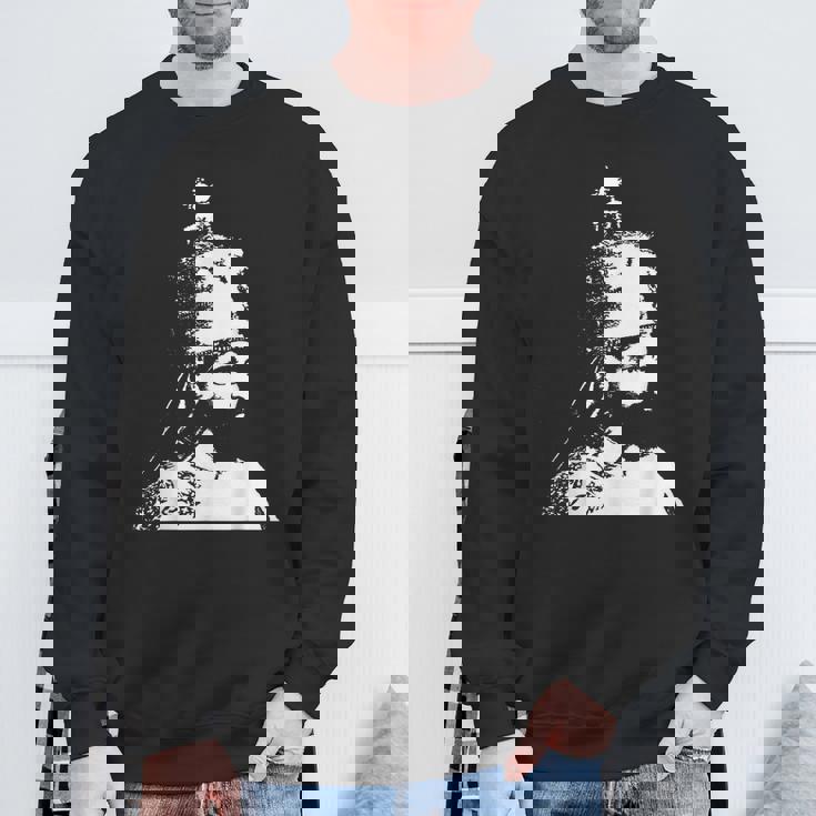 ザ・キング・スタンズ・ハイレ・セラシエ・クラウン スウェットシャツ 高齢者への贈り物