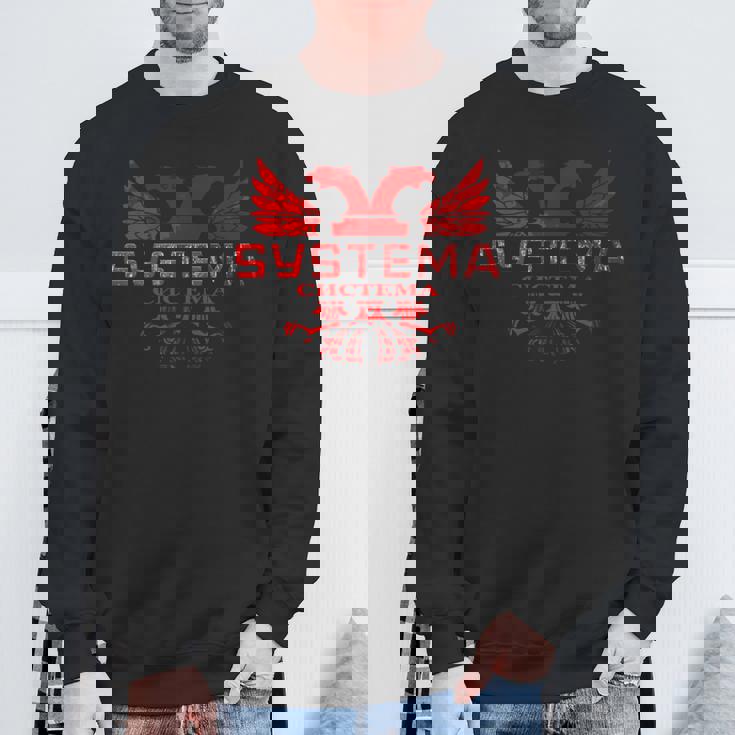 システマ、ロシアの格闘技 長袖tシャツ スウェットシャツ 高齢者への贈り物