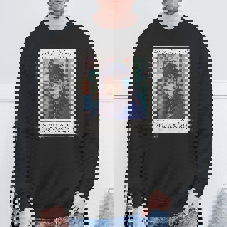 シティポップ 春 桜 日本の美学 ヴェイパーウェイブ Japanese Aesthetic スウェットシャツ 高齢者への贈り物